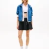 Tommy Jeans Chambray-jacka med dragkedja Tommy Jeans Chambray-jacka med dragkedja