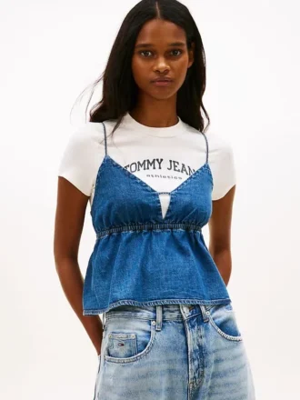 Tommy Jeans Chambray-linne