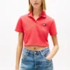 Tommy Jeans Cropped Boxy Fit Polo