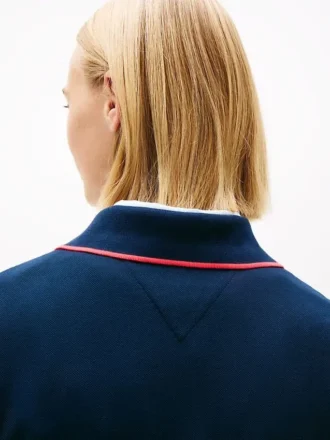 Tommy Jeans Cropped Boxy Fit Polo