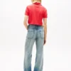 Tommy Jeans Cropped Boxy Fit Polo