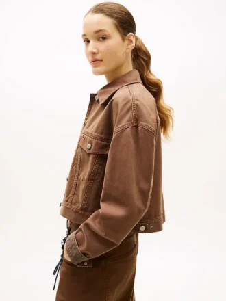 Tommy Jeans Garment-Dyed Canvas Jacket