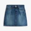 Tommy Jeans högmidjad minikjol i denim