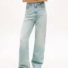 Tommy Jeans högmidjade jeans med vida ben