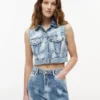 Tommy Jeans kort denimväst Tommy Jeans kort denimväst