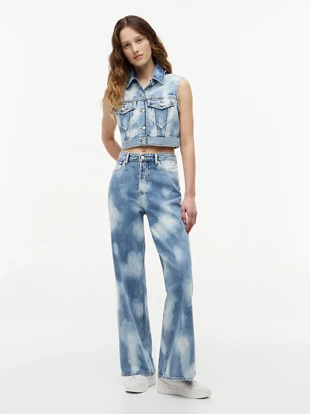 Tommy Jeans kort denimväst Tommy Jeans kort denimväst