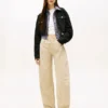 Tommy Jeans kort jeansjacka med dragkedja Tommy Jeans kort jeansjacka med dragkedja