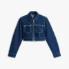 Tommy Jeans kort jeansjacka med dragkedja Tommy Jeans kort jeansjacka med dragkedja