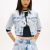 Tommy Jeans kortärmad jeansjacka Tommy Jeans kortärmad jeansjacka