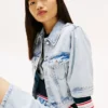Tommy Jeans kortärmad jeansjacka Tommy Jeans kortärmad jeansjacka