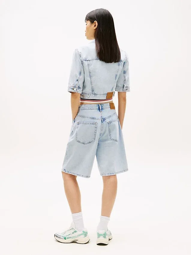 Tommy Jeans kortärmad jeansjacka Tommy Jeans kortärmad jeansjacka