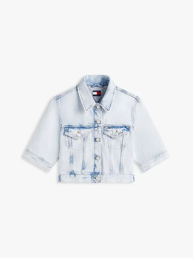 Tommy Jeans kortärmad jeansjacka Tommy Jeans kortärmad jeansjacka