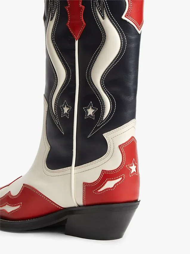 Tommy Jeans lädercowboystövlar Tommy Jeans lädercowboystövlar