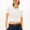 Tommy Jeans Lettuce-Trim Sweater Polo Tommy Jeans Lettuce-Trim Sweater Polo
