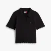 Tommy Jeans Lettuce-Trim Sweater Polo