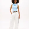 Tommy Jeans linne med pufftryckt logotyp