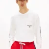 Tommy Jeans långärmad T-shirt med LA-logotyp