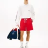Tommy Jeans långärmad T-shirt med LA-logotyp