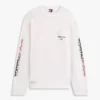 Tommy Jeans långärmad T-shirt med LA-logotyp