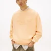 Tommy Jeans Logo Garment-Dyed Sweatshirt Tommy Jeans Logo Garment-Dyed Sweatshirt