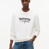 Tommy Jeans Logo Sueded Sweatshirt Tommy Jeans Logo Sueded Sweatshirt