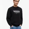 Tommy Jeans Logo Sueded Sweatshirt Tommy Jeans Logo Sueded Sweatshirt