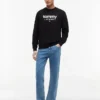 Tommy Jeans Logo Sueded Sweatshirt Tommy Jeans Logo Sueded Sweatshirt