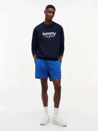 Tommy Jeans Logo Sueded Sweatshirt