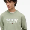 Tommy Jeans Logo Sueded Sweatshirt Tommy Jeans Logo Sueded Sweatshirt