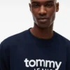 Tommy Jeans Logo Sueded Sweatshirt Tommy Jeans Logo Sueded Sweatshirt