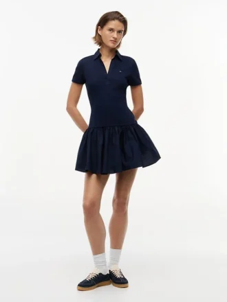 Tommy Jeans miniklänning i blandmaterial
