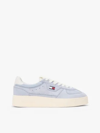Tommy Jeans platåskor i mocka