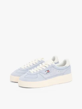 Tommy Jeans platåskor i mocka