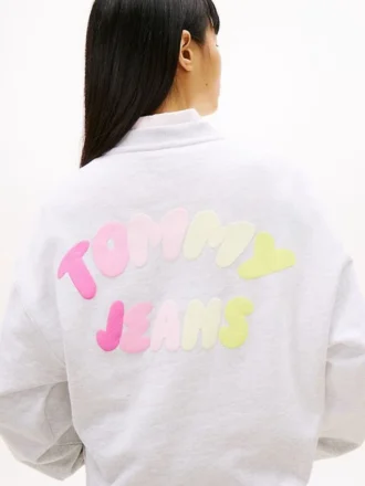 Tommy Jeans Puff Print Boxy Sweatshirt