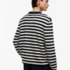 Tommy Jeans randig bouclé-tröja Tommy Jeans randig bouclé-tröja