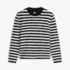 Tommy Jeans randig bouclé-tröja Tommy Jeans randig bouclé-tröja