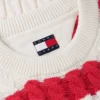 Tommy Jeans randig kabelstickad tröja Tommy Jeans randig kabelstickad tröja