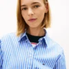 Tommy Jeans randig poplinskjorta Tommy Jeans randig poplinskjorta