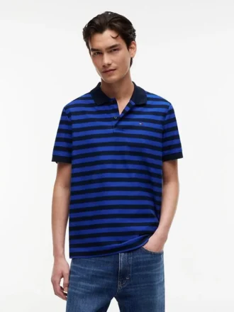 Tommy Jeans Regular Fit Striped Polo