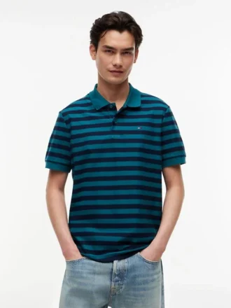 Tommy Jeans Regular Fit Striped Polo