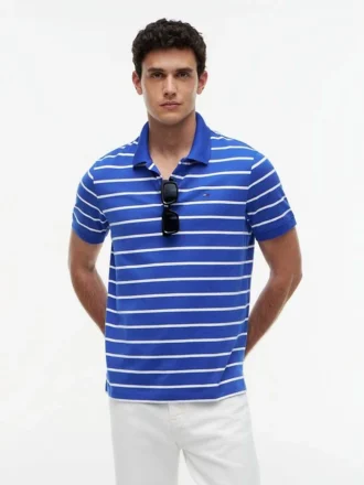 Tommy Jeans Regular Fit Striped Polo