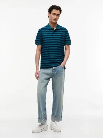 Tommy Jeans Regular Fit Striped Polo