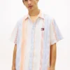 Tommy Jeans Relaxed Striped Dobby Shirt Tommy Jeans Relaxed Striped Dobby Shirt