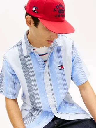 Tommy Jeans Relaxed Striped Dobby Shirt