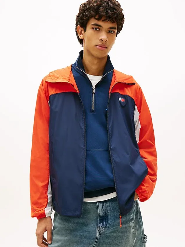 Tommy Jeans Ripstop-jacka med huva Tommy Jeans Ripstop-jacka med huva