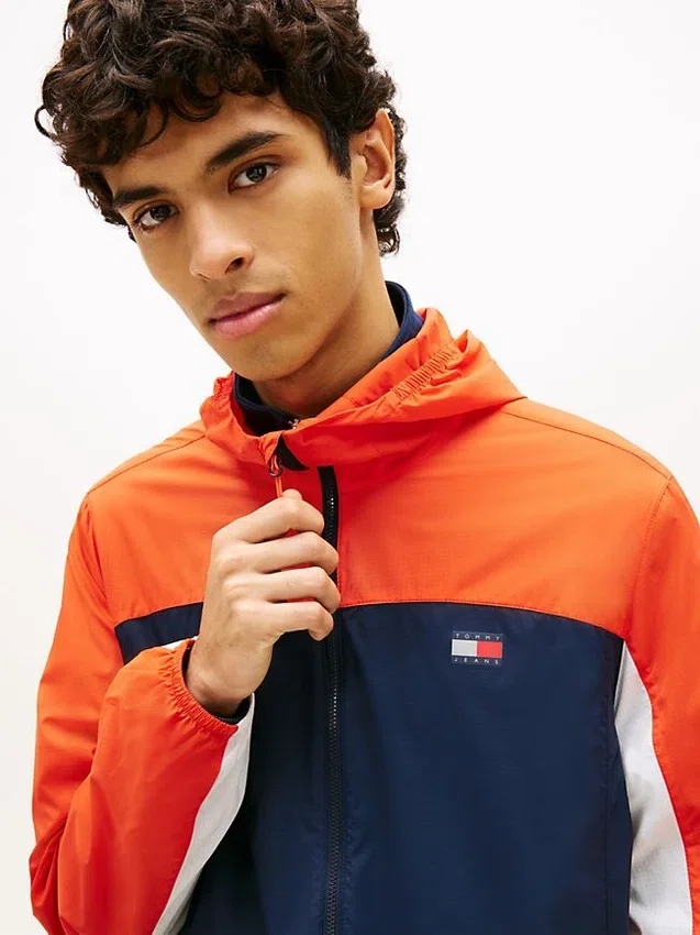 Tommy Jeans Ripstop-jacka med huva Tommy Jeans Ripstop-jacka med huva