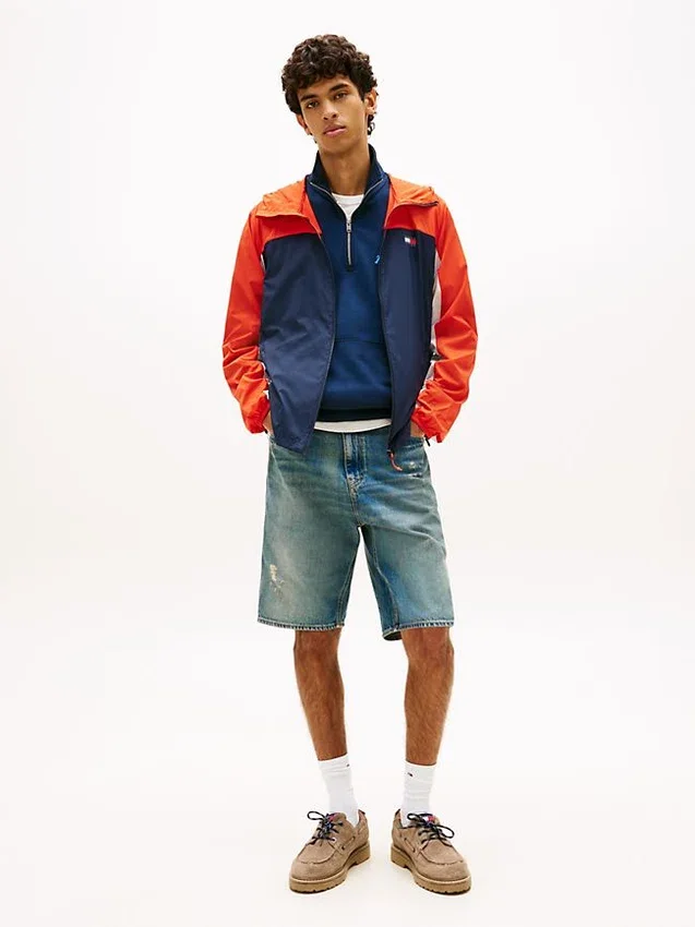Tommy Jeans Ripstop-jacka med huva Tommy Jeans Ripstop-jacka med huva