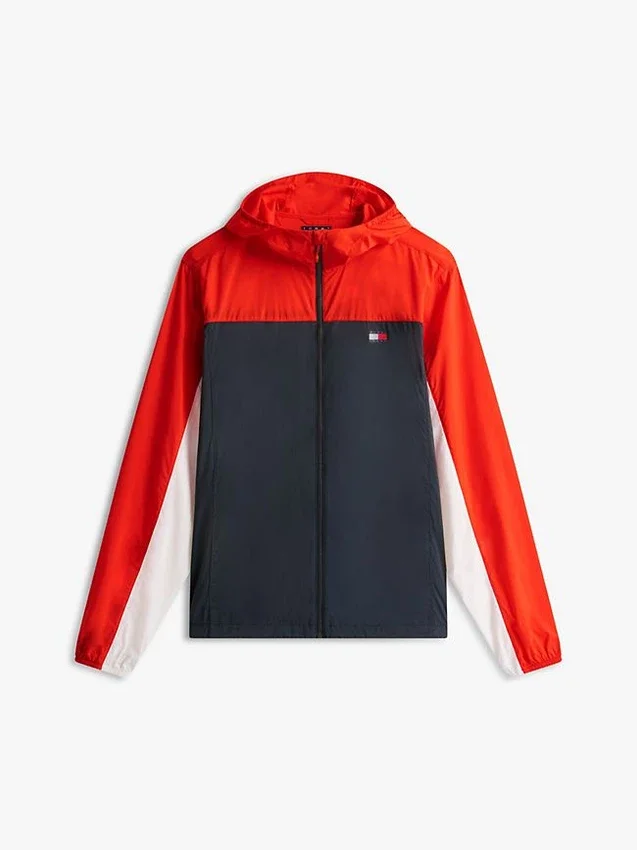 Tommy Jeans Ripstop-jacka med huva Tommy Jeans Ripstop-jacka med huva
