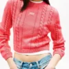 Tommy Jeans Script Cable Knit Sweater Tommy Jeans Script Cable Knit Sweater