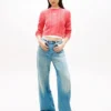 Tommy Jeans Script Cable Knit Sweater Tommy Jeans Script Cable Knit Sweater